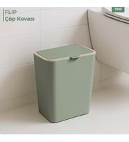 FLIP ÇÖP KOVASI YEŞİL -100183