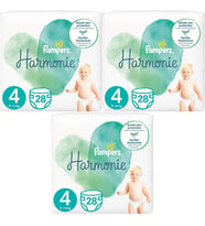 Prima Pampers Harmonie Bebek Bezi Beden:4 (9-14KG) Maxi 84 Adet Aylık Ultra Fırsat Pk