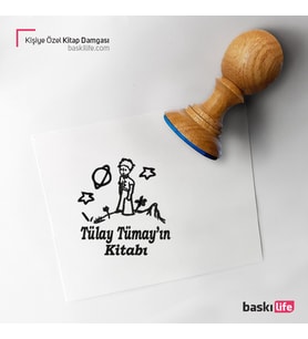 Kişiye Özel Kitap Damgası Kitap Mührü Kaşe Kitap Mühür Özel Damga 94