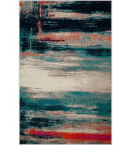 Eliana Home Baskılı, Yıkanabilir Kaymaz Taban Salon Halısı LNA1738 100x150 cm (Yeşil)