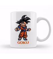 Dragon Ball Z Pixel Goku Kupa Bardak Porselen