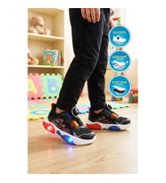 Cool Remy P Siyah Misina Bağcıklı Işıklı Erkek Çocuk Spor Ayakkabı
