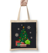 Mooncake Around The Christmas Tree Final Space Bez Çanta Uzun Saplı