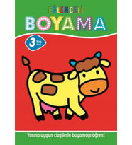 Eğlenceli Boyama - 3 Yaş Üstü 4’lü Pastel Boya Hediyeli