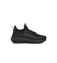 Walkway Onega Siyah-Siyah Fileli Unisex Spor Ayakkabı