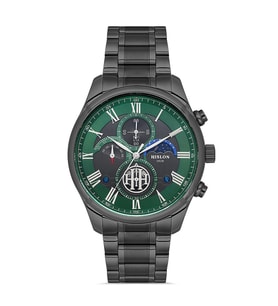 TM113N-15SS Erkek Kol Saati (Füme)