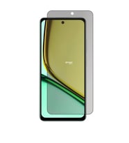 Realme 12 Lite İle Uyumlu Hayalet Ekran Koruyucu Şeffaf (Siyah)