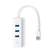 TP-LINK UE330 USB 3.0 3-Port Hub ve Gigabit Ethern
