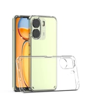 Xiaomi Redmi 13C Kılıf Coss Şeffaf Sert Silikon Kılıf (Renksiz)