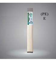 North Plas (E) PE (Poli·eti·len) Geni·ş Beyaz 12 Mm (Paket I·çi· 15 Adet) Plastik Kaynak Elektrot