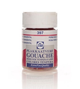 Talens Guaj Boya 397 Perm. Rose (Magenta) 