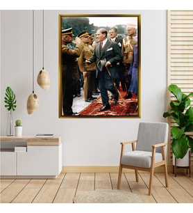 ÇERÇEVELİ ATATÜRK TABLO S399