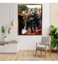 ÇERÇEVELİ ATATÜRK TABLO S399