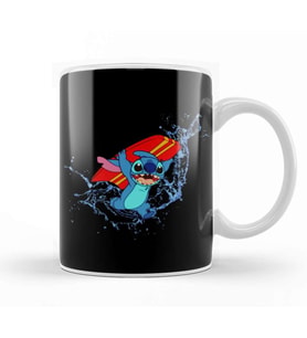Surfing Stitch Kupa Bardak Porselen