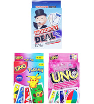 Uno Pokemon Kuromi Deal Emlak Oyun Kartları Seti