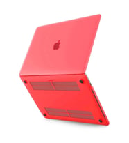 Newface Apple Macbook Pro 13 2021 Macbook Buzlu Kapak - Kırmızı