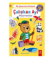 İlk Çıkartma Kitabım: Çalışkan Ayı - Hayvanlar