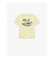 Koton 26YY59000267 Sarı Erkek Çocuk T-Shirt 6SKB10161TK