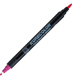 Zig Kurecolor Fine & Brush for MANGA Marker Çizim Kalemi 225 Pink 
