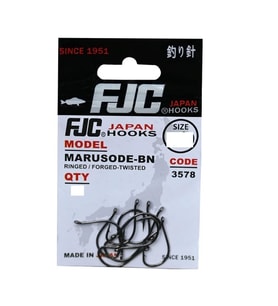 FJC 3578 MARU SODE RINGED BLACK NIKEL 14LÜ İĞNE NO:1