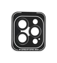 İphone 15 Pvd Metal Kamera Lens - Siyah