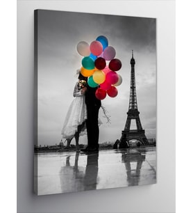 Kanvas Tablo Eyfel Kulesi Paris