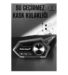 Mey İthalat® Motorcu Kulaklığı Kask Kulaklığı ANC Özelliği Sesli Görüşme Özelliği
