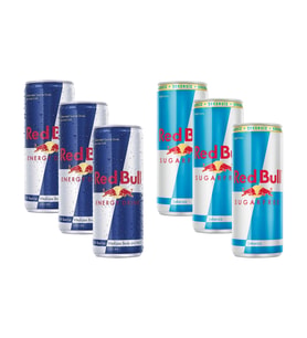 Red bull Enerji İceceği 250 ml 6 li Karma Paket