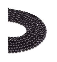 4 MM Oniks Doğal Taş Dizi (Siyah)