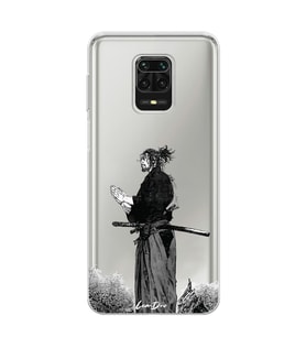 Xiaomi Redmi Note 9S - Redmi Note 9 PRO Uyumlu Vagabond Tasarımlı Şeffaf Telefon Kılıfı