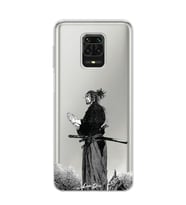 Xiaomi Redmi Note 9S - Redmi Note 9 PRO Uyumlu Vagabond Tasarımlı Şeffaf Telefon Kılıfı