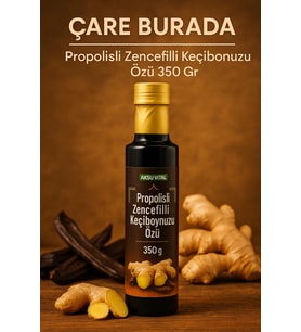 Propolisli Zencefilli Keçiboynuzu Özü 350 Gr