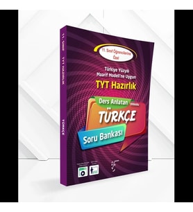 11.Sınıf TYT Hazırlık Ders Anlatan Türkçe Soru Bankası Yeni Maarif Karekök Yayınları
