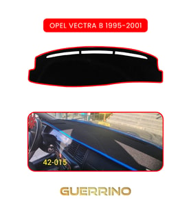 OPEL Vectra B (1995-2001)TORPİDO KORUMA HALISI KIRMIZI KENAR