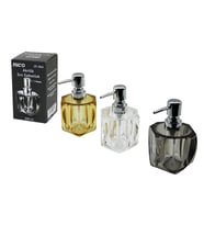 Kare Kalp Tasarımlı Sıvı Sabunluk - 220 ml - Akrilik