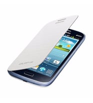 Galaxy Core ile Uyumlu Flip Cover Kılıf Beyaz EF-FI826BWEGWW