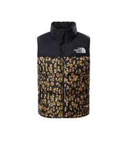 The North Face W Printed 1996 Retro Nuptse Vest Kadın Yeleği NF0A5IXL28A1 Siyah