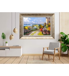 Gümüş Çerçeveli Tablo nb1190