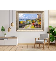 Gümüş Çerçeveli Tablo nb1190