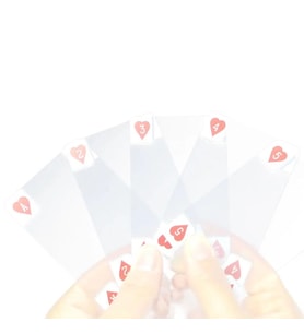 SPELT İskambil Kağıdı Destesi Oyun Kartları Su Geçirmez PVC Transparan Şeffaf Deste 8,7cm x 5,7cm 54'lü