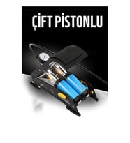 TransForMacion Çift Pistonlu Ayaktan  Lastik Şişirme Pompası 428820