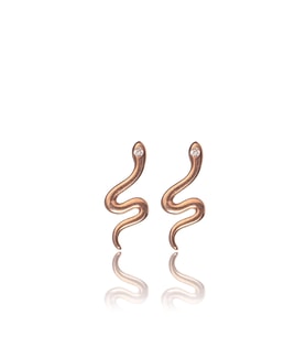 Serpent Lover I Gümüş Küpe