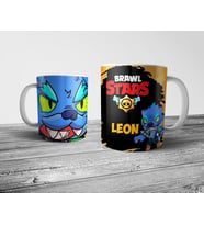 Pixxa Brawl Stars Kurt Adam Leon Kupa Bardak Model 1