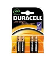 Duracell Alkalin AAA Kalem Pil 4lü