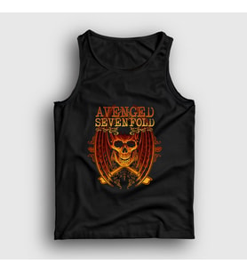 Presmono Unisex Siyah Wings Avenged Sevenfold Atlet 16200tt