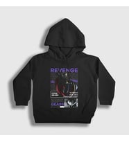 Presmono Unisex Çocuk Siyah Lelouch Anime Code Geass Kapüşonlu Sweatshirt 510211tt