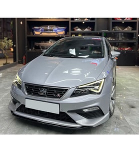 Seat Leon Mk3.5 Fr Dynamic Ön Ek Mat Siyah Plastik Karlık 2017-2020