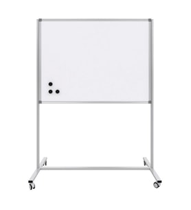 Mıknatıslı Mobil Ayaklı Beyaz Yazı Tahtası 90x120cm