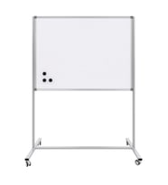 Mıknatıslı Mobil Ayaklı Beyaz Yazı Tahtası 90x120cm