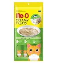 Me-O Kremalı Mavi Yüzgeçli Orkinos Balıklı Kedi Sıvı Ödül Maması 15 Gr x 4 Adet